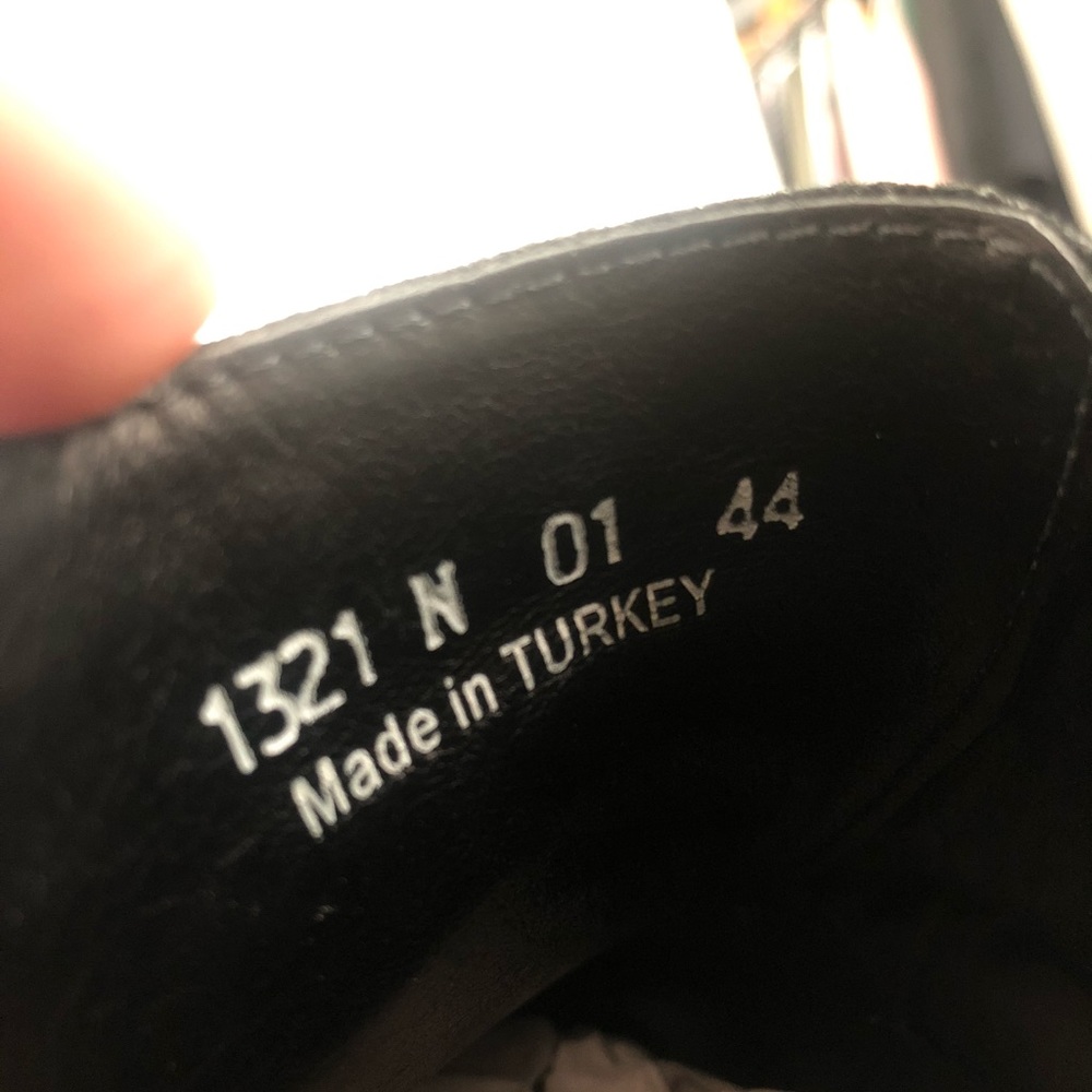 Men’s Versace Black Suede Shoes